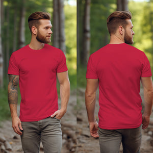 Red T-Shirt -MOQ 50 pcs