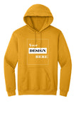 Gold Hoodie with Kangaroo Pocket