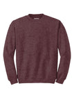 Sweat-shirt Heather Sport marron foncé MOQ 50 PCS