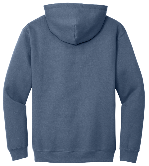 Sweat à capuche bleu indigo avec poche kangourou-MOQ 50 pcs