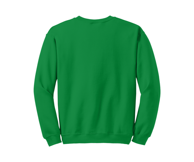 Sweat-shirt vert irlandais MOQ 50 PCS