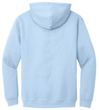 Light Blue Hoodie with Kangaroo Pocket