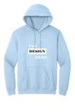 Light Blue Hoodie with Kangaroo Pocket