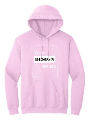 Light Pink Hoodie with Kangaroo Pocket