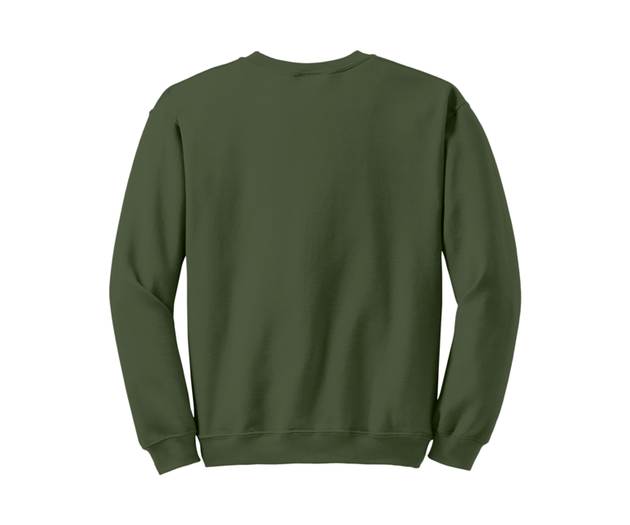 Sweat-shirt vert militaire MOQ 50 PCS