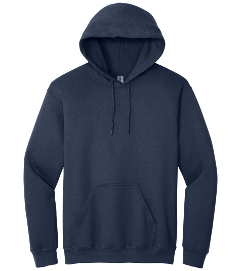 Navy Hoodie with Kangaroo Pocket