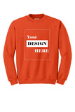 Sweat-shirt orange MOQ 50 PCS