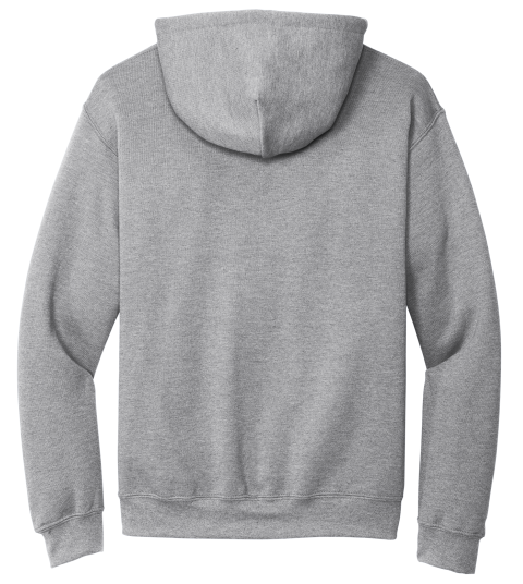 Sport Grey Hoodie with Kangaroo Pocket