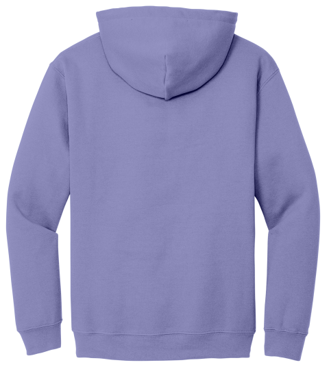 Violet Hoodie with Kangaroo Pocket