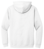 White Hoodie with Kangaroo Pocket